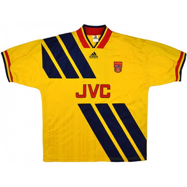 Authentic Camiseta Arsenal 2ª Retro 1993 1994 Amarillo